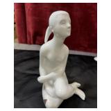 Vintage Royal Dux Porcelain Nude Woman Figurine