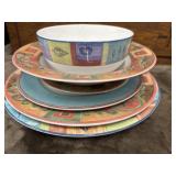 PTS International Interiors Catalina dinner plate