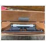 Starrett 98ZZ-12" level in wooden case.