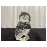 Vintage Bleikristall Owl 2 lead crystal