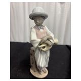 Lladro "Jazz Horn" Porcelain Figure Black Legacy