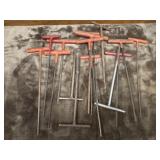 T-Handle Hex Key Assorted bundle
