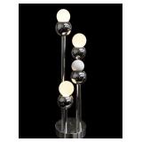 Mid-Century Modern Space Age Chrome Globe Lamp