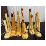 Vintage NOMA Christmas Candelabra light sets