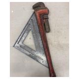 T0108 12-inch Big 12 Speed Square, and vintage