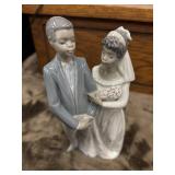Lladrï¿½ porcelain figurine titled "I Do" from the