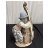 Lladrï¿½ "Jazz Bass" Porcelain Figure Black Legacy
