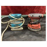 2 Electric Sanders, Chicago and Makita Brands