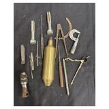 vintage Starrett feeler gauge set, a Model 66 or