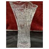 2 Crystal Vases Cut glass