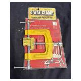 Heavy duty multipurpose, 3-way, clamp, power,
