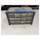 metal small parts organizer storage cabinet, With