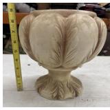 Vintage artichoke urn planter