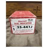 Starrett 25-441J dial indicator precision