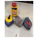 Strait-Line chalk line reel Assorted bundle