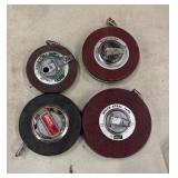 Lufkin Starrett Etc Vintage measuring tapes