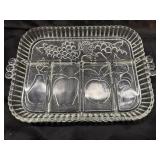 Set of silver-toned nutcrackers and picks, and
