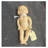 vintage celluloid doll, likely dating from the