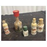 Handmade Sand Art Bottles 5pc