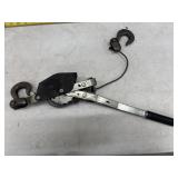 ratchet puller/come-along tool