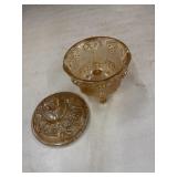 Vintage Jeannette Glass Co Candy dish