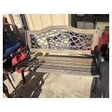 Sunnydaze Decor ivy crossweave bench.