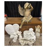 Bundle of angel figurines