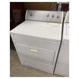 White Whirlpool Gas Dryer, Works Nicely