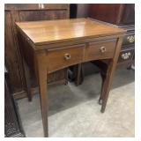 Vintage sewing machine table.