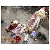 Bundle of Christmas decorations