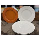 3 Mikasa Italian Countryside dinner plates