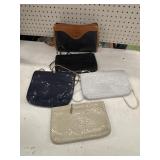 Bundle of vintage purses handbags etc.