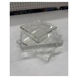 Mirart clear acrylic blocks features thick,