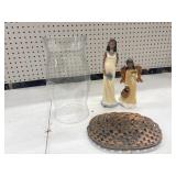 2004 Homco Home Interiors 'Aliya' and 'Angel'