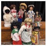 Bundle of Dolls from Misc places.