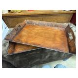 2 Better Homes & Garden Harvest serving trays.