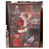 'Christmas Party' framed Puzzle.