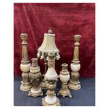 Table Lamp Bundle. Neoclassical or Empire Revival.
