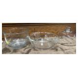 Clear Glass Mixing Bowl And More.