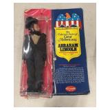 8' 1976 Abraham Lincoln action figure.