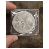 1 troy ounce of .999 fine silver. Heraldic Eagle'