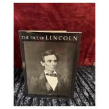 Hardcover copy of 'The Face of Lincoln' edited by