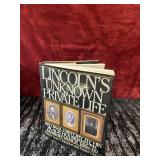 Hardcover Lincoln's Unknown Private Life . An