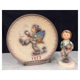 1973 M.J. Hummel 'Globe Trotter'  Annual Plate,