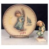 1971 M.J. Hummel 'Heavenly Angel' Annual Plate.