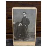 RARE carte de visite photograph of Thomas 'Tad'
