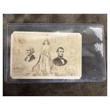 Antique 'carte de visite' (CDV) photograph titled