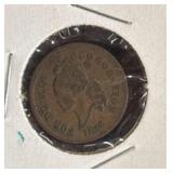 Peterson's Jewelers Civil War token 1863.