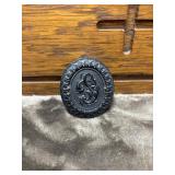 Antique oval 'Union Case' made of gutta-percha.