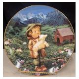 1991 Danbury Mint M.J. Hummel 'Lost Sheep'